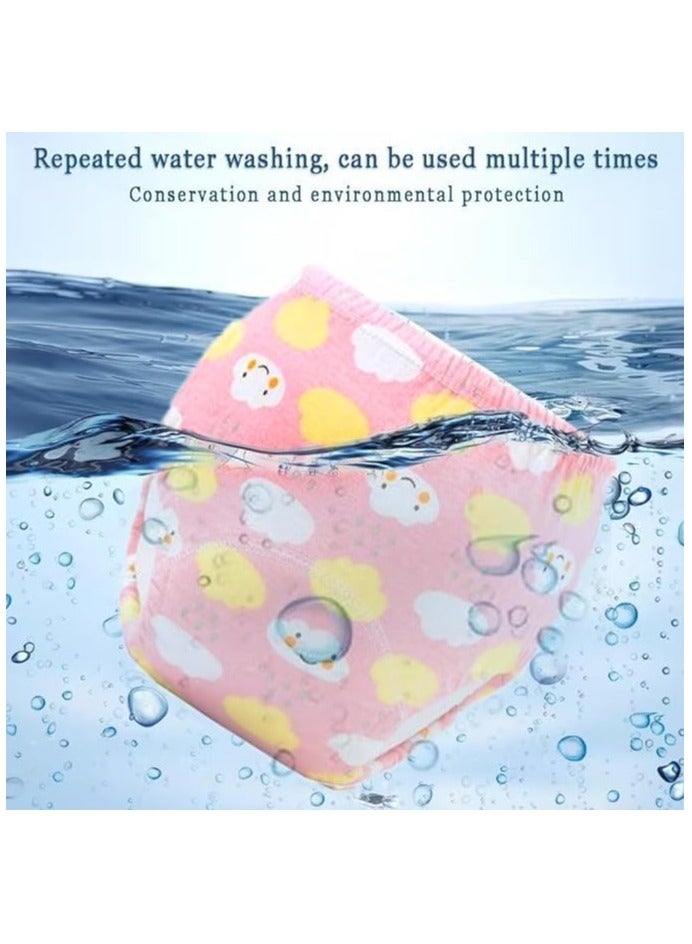 6PCS Baby Potty Training Pants, Breathable Potty Training Underwear, Toddler Training Underwear for 0-3 Years Boy and Girls Strong Absorbent Cotton Training Pants (L, Boy) - Image 5